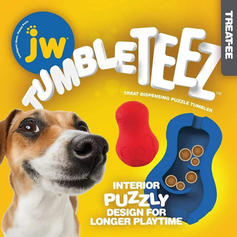 JW Tumble Teez Puzzler Treat Dispenser, Large