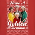thumbnail image 2 of Junior's The Golden Girls Ugly Christmas Portrait  Graphic T-Shirt, 2 of 4