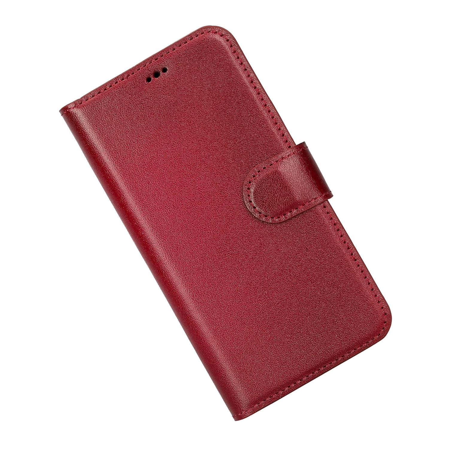 Classic Strong Magnet Wallet Case for iPhone 17 Pro - Red
