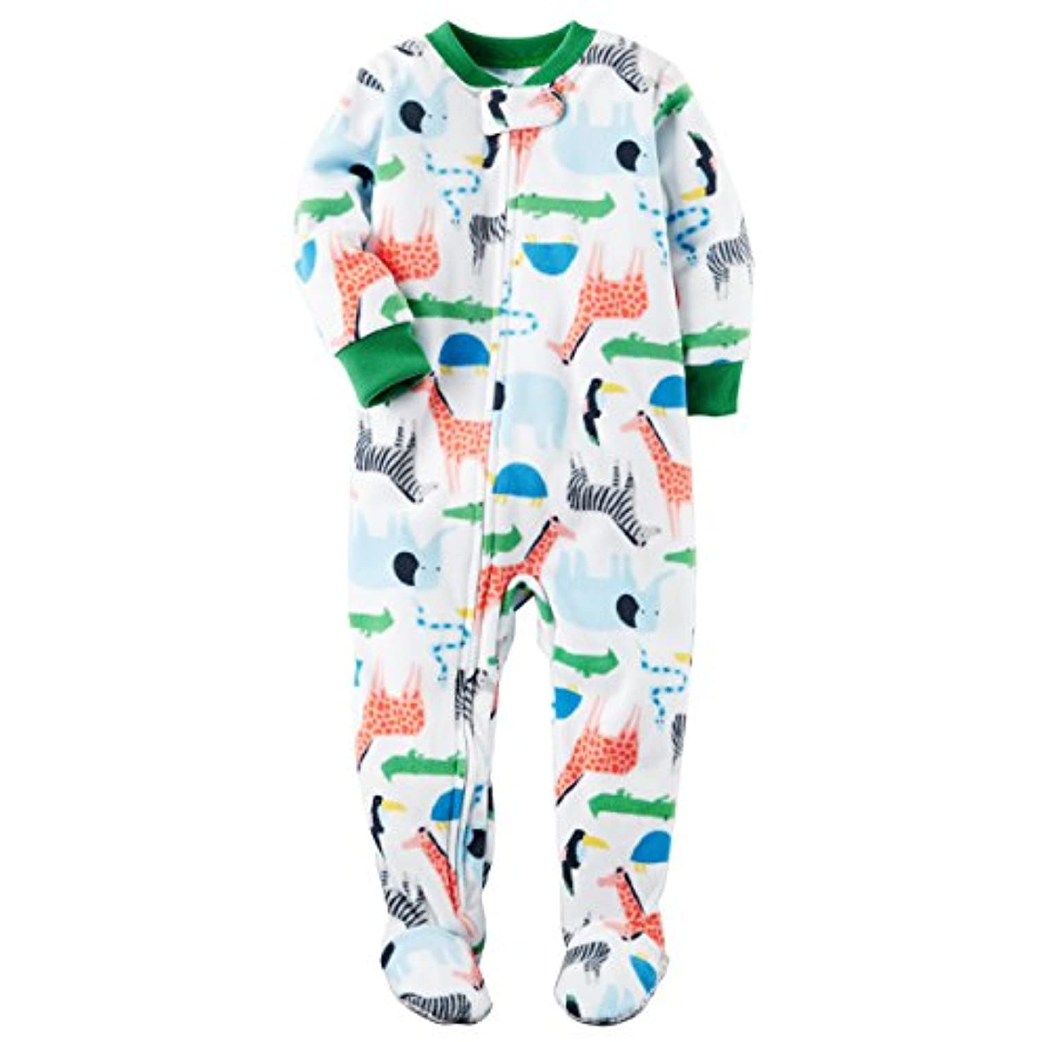 Carter's Baby Boys' 12M24M One Piece Fleece Pajama 12 Months Walmart