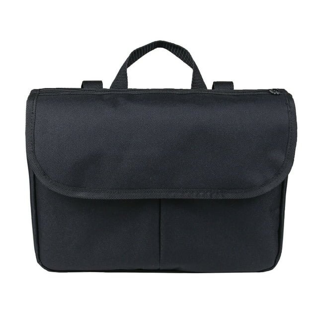 ikayaa Sac de Marche pour Fauteuil Roulant Organisateur Pochette Facile à Transporter Poignée et Housse Sacs de Marche Imperméables Grande Capacité Sac de Rangement pour Rouleau de Fauteuil Roulant Scooters Noir