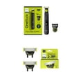 thumbnail image 1 of Bundle of Philips Norelco OneBlade 360 Pro Hybrid Electric Trimmer, QP6531/70, Black + Philips Norelco Genuine OneBlade 360 Blade Replacement Blades, 2 Count, QP420/80, 1 of 5
