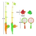 thumbnail image 6 of Magnetic Fishing Pool Toys Game for Kids - Water Table Bathtub Toy with Pole Rod Net Plastic Floating Fish for 3 4 5 6 Year Old, 6 of 6