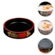 thumbnail image 2 of 1 unidad de plato redondo de plástico para sushi o mariscos, 2 of 7