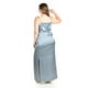 thumbnail image 3 of Vestido de escote drapeado Roman Fashion /Tallas Extras, 2005 (Azul claro) azul 42, 3 of 6