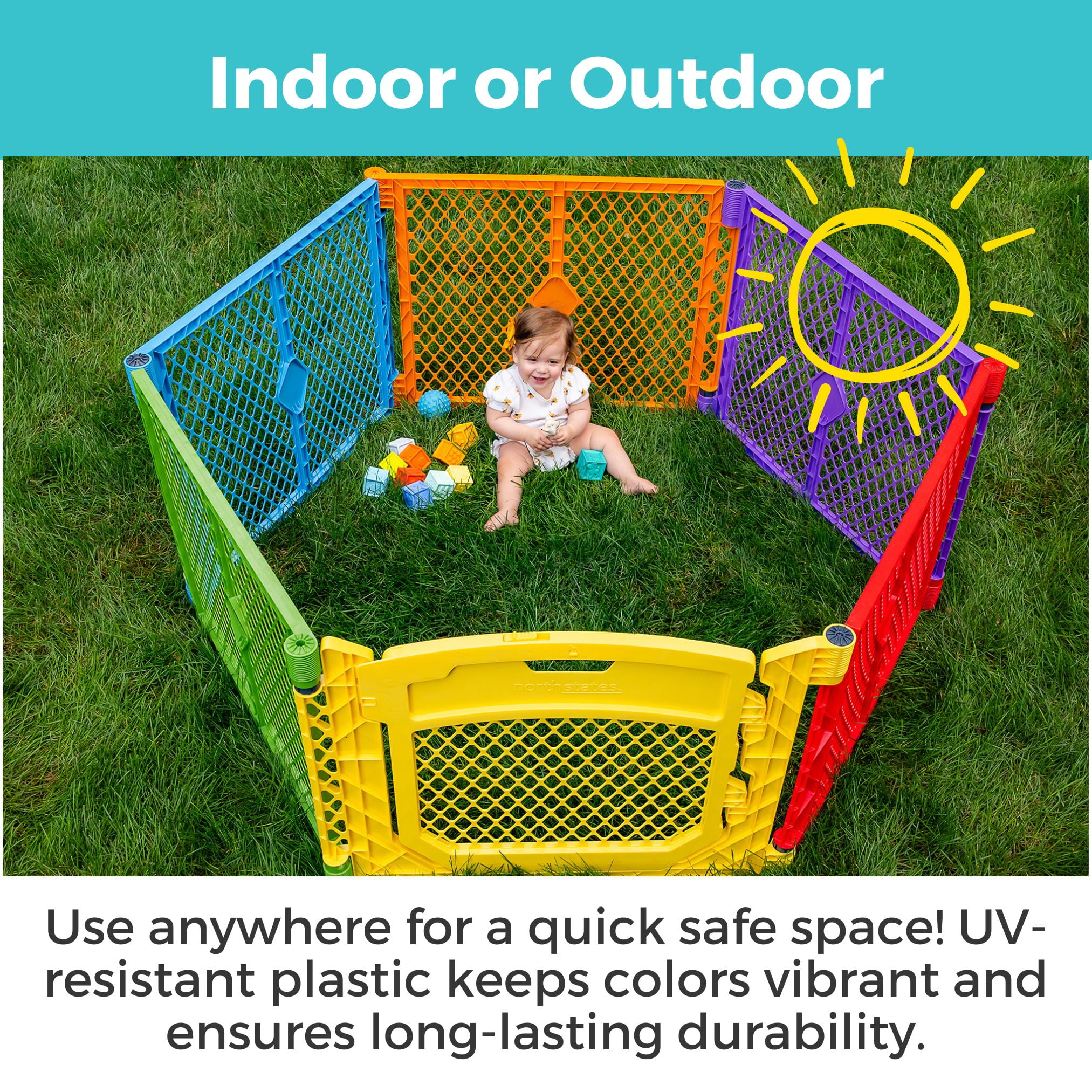 Toddleroo by North States Superyard Colorplay Ultimate