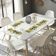 thumbnail image 4 of Placemats Set of 4, Bee Love Heart Place Mats Daisy Floral Eucalyptus Leaves Tablemats Washable Placemat Table Decoration for Kitchen Table Dinner Party Home Decor Indoor Outdoor 13x19 Inch, 4 of 9