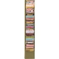 thumbnail image 2 of Durham 400-08 Steel 20 Contour Pockets Vertical Literature Rack, Black, 2 of 4