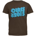 thumbnail image 1 of 3D 2015 Brown Adult T-Shirt, 1 of 1