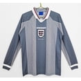 thumbnail image 1 of Vintage Long Sleeve Jersey Grey England Football Jersey, 1 of 2