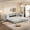 Light Gray, variant on LLappuil Pull Out Sofa Bed King Size, 98" Tufted 3 Seat Sofa Convertible Sleeper Sofa Bed, Oversized 28" Deep Seat Velvet Sofa Couch for Living Room Light Gray