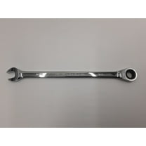 Blackhawk BW-1310 Full Polish XL Combination Non-Reversible Ratcheting Wrench - BULK - 3/8 inch - 12 Point