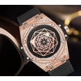 thumbnail image 2 of Style Light Luxury Fashion Rhinestone Watch For Daily Wear, Party Versatile - Elegant Timepiece for Him, 2 of 8