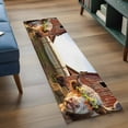 thumbnail image 3 of Runner Rugs 2x6 Ft, Farm Yaks Non Slip Area Rugs for Kitchen Bedroom Entryway, Farmhouse Barn Funny Animals Butterfly Washable Carpet Runner Rug Floor Mats for Bedroom Home Decor, 3 of 8