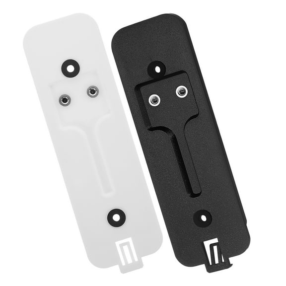 LOLIPPYY 2-Pack Plastic Mounting Brackets with for Secure and Easy Installation in Commercial and Residential Spaces
