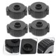 thumbnail image 5 of GAXIRE 4Ud Tapones De Plástico Negro Para Con Liberación Rápida Y Fácil Instalación, 5 of 8