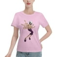 thumbnail image 1 of T-Shirt Basique à Manches Courtes pour Femme une Pièce Robin, 1 of 6