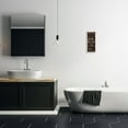 thumbnail image 2 of The Stupell Home Decor Collection Bathroom Rules Chocolate White Wall Plaque Art, 7 x 0.5 x 17, 2 of 5