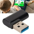 thumbnail image 3 of Adaptador USB 30 a tipo C Adaptador USB de ángulo izquierdo de 90 grados 3A 10 GBPS Adaptador hembra de ángulo izquierdo para teléfonos móviles Tabletas Disco duro, 3 of 8