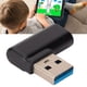 thumbnail image 5 of Adaptador USB 30 a tipo C hembra aleación de aluminio Ángulo izquierdo Adaptador USB 30 a tipo C de 90 grados 10 GBPS Plug and Play Compact 3A para discos duros, 5 of 8