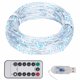 thumbnail image 1 of Cadena de luces LED VidaXL, color blanco frío, 150 LED, 15 m, con mando a distancia, 1 of 9