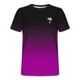 thumbnail image 3 of Camisas de Manga Larga para Hombres Imprimir Casual Cuello Redondo Blusa de Manga Corta, Camisas de Lino para Hombres, 3 of 8
