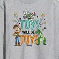 thumbnail image 3 of Toy Story - Toys Will Be Toys - Men's Long Sleeve T-Shirt, 3 of 5