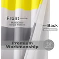thumbnail image 5 of DriftAway Mia Stripe Room Darkening Grommet Unlined Window Curtains 2 Panels 84"L x 52"W Multi, 5 of 7
