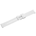thumbnail image 3 of Uxcell Silicone Watch Band 20mm Quick Release Flexible Rubber Replacement Watch Strap with Stainless Steel Clasp for Men Women, White, 3 of 7