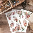 thumbnail image 4 of Juego de 3 calcomanías florales para esquinas, ideales para muebles y manualidades. Diseño de rosas y peonías de 15 x 30 cm., 4 of 7
