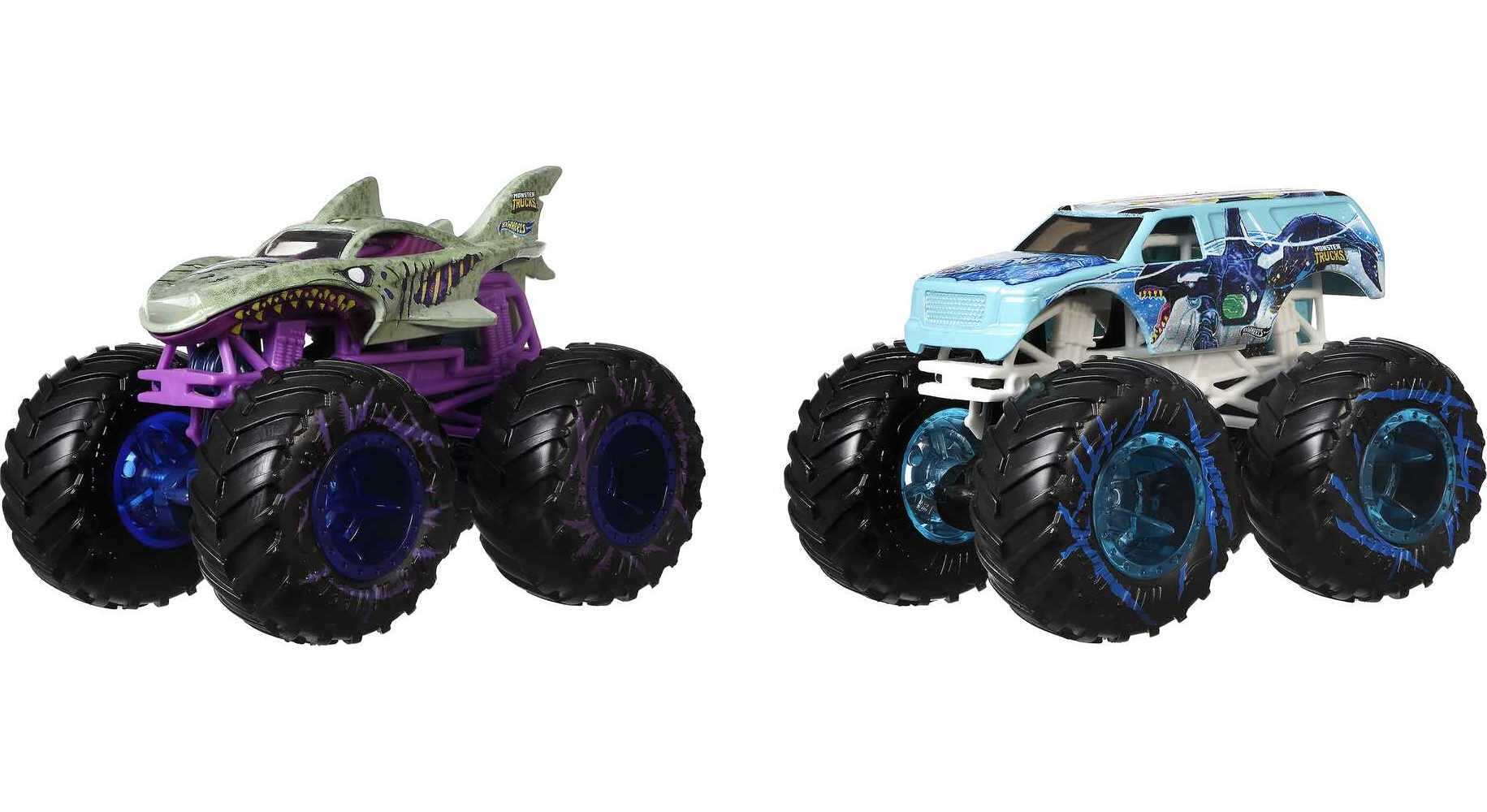 Hot Wheels Monster Trucks Roarin' Rumble 2-Pack of 1:64 Scale Toy Trucks (Styles May Vary) - image 3 of 4