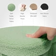 thumbnail image 7 of 12.6" Flower Shaped Storage Ottoman Cube, Faux Teddy Fur Foot Stool with Storage, Pink, Boucle Seat for Living Room, 7 of 7