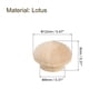 thumbnail image 2 of Uxcell 40Pack Tapones de botón de madera, 8mm/0.31" Tapones de agujero de tornillo de madera, 2 of 6