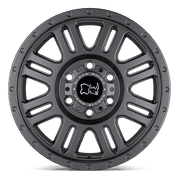 Black Rhino Aluminum Rim YELLOWSTONE 16X8in Matte Gunmetal Finish, 1680YWN386130G84