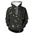 thumbnail image 3 of Sudadera con capucha para hombre, diseño de universo espacial, cielo estrellado, galaxia, vía láctea, moda urbana, sudaderas con capucha de gran tamaño para hombre, 3 of 5