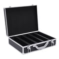 thumbnail image 5 of Aluminum Storage Box Coin Collectible Case for Slab Coin Holders with Handle Black, 5 of 21