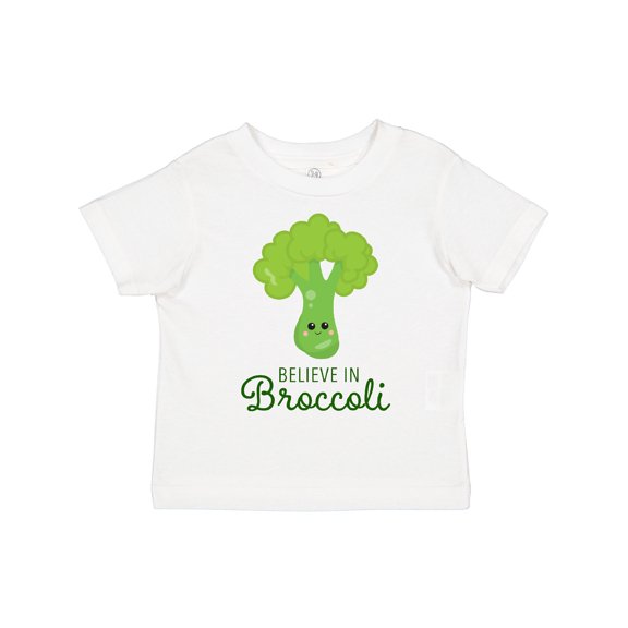 Inktastic Believe in Broccoli Boys or Girls Toddler T-Shirt