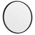 thumbnail image 4 of ZENY 18-Inch Narrow Frame Bathrooms Round Mirror, Black, 4 of 10