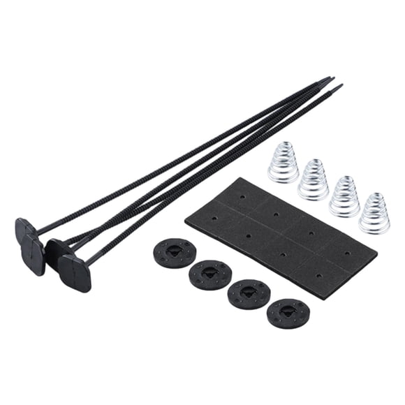 Kit de Montaje de Ventilador de Radiador de Coche, Acero Al Carbono Y Material PP, Actualización DIY