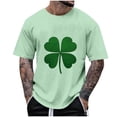 thumbnail image 1 of Camiseta de Manga Corta Casual para Hombres con Blusa de Verano con Estampado, 1 of 4