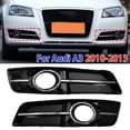 thumbnail image 2 of Car Front Bumper Fog Light Decorative Frame Cover For A-U-D-I A3 2010-2013, 2 of 5