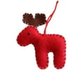 thumbnail image 2 of ToyKingdee Christmas Felt Wool Decorations Cute Hanging Ornaments for Tree Colors Handmade Holiday Present Accessories, 2 of 6