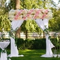 thumbnail image 1 of Elodie Arch Flower Panel Decorative Floral Backdrop for Wedding Home Valentines Day pink, 1 of 8