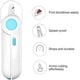 thumbnail image 2 of Cortaúñas y cortaúñas para perros con protector de seguridad para gatos - Cortaúñas para mascotas con luz LED para evitar cortar demasiado la lima de uñas gratis (azul), 2 of 5