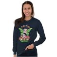 thumbnail image 4 of Betty Boop Mushroom Fairy Wings Women Plus Size Long Sleeve Graphic Tee Brisco Brands 2X, 4 of 5