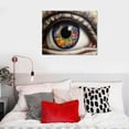 thumbnail image 4 of Nawypu Colorful Eye Graffiti Canvas Wall Art Poster Prints Pop Eye Picture Artwork Abstract Street Graffiti Art Wall Decor Bedroom Living Room Kitchen Office Decoration, 4 of 4