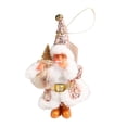 thumbnail image 1 of Billuyoard Las decoraciones festivas de Papá Noel difunden la alegría navideña con estos adornos Kits de decoración para fiestas verde 【21.3 cm * 9.6 cm】, 1 of 6