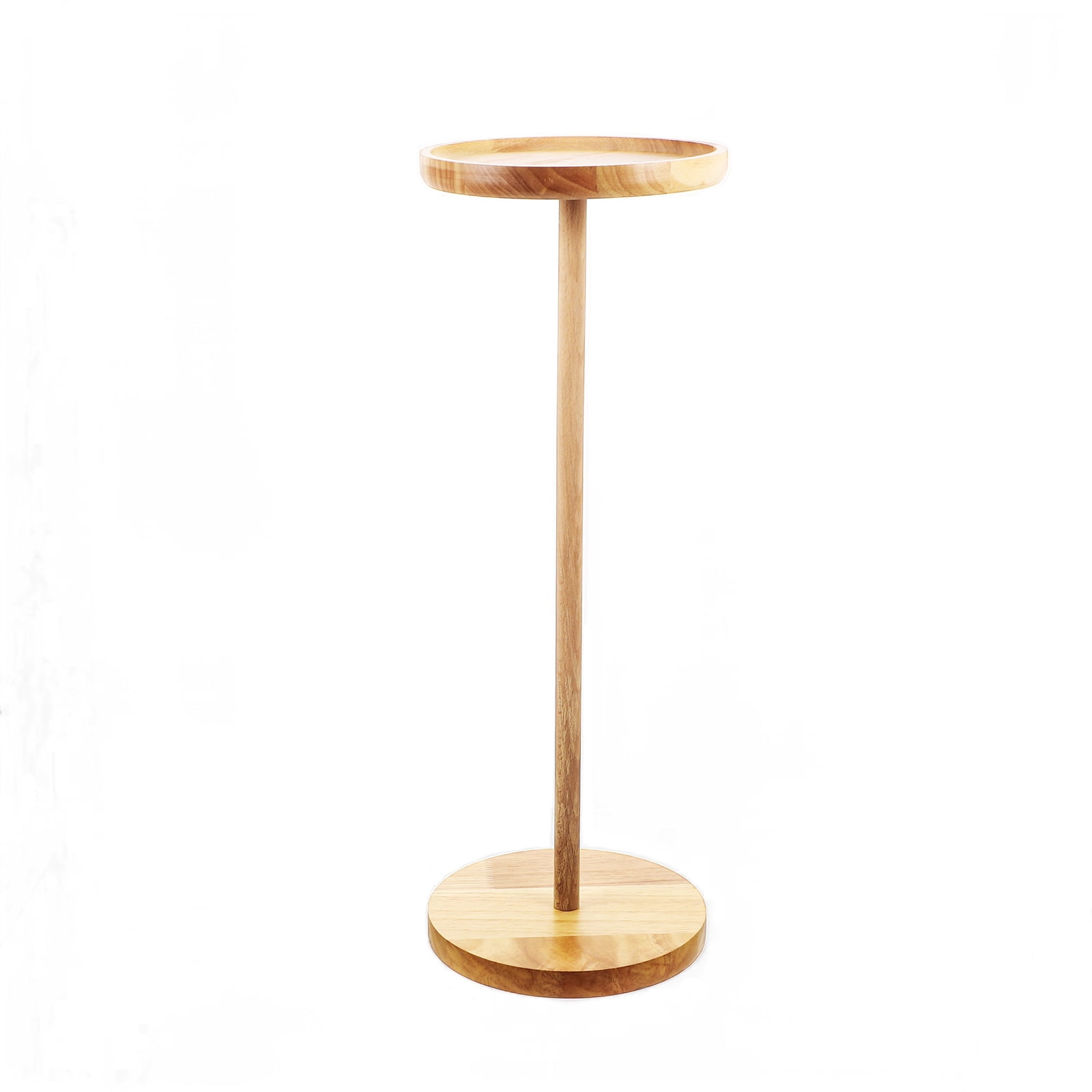 Raindrops Steel Tongue Drum Holder 1-Pack with Premium Khaki Wood Stand, , 19.5x19.5x54cm