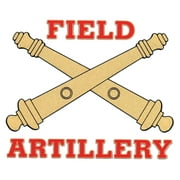 Field Artillery Decal - Veteran Owned Business