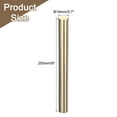 thumbnail image 2 of Uxcell Brass Rods 0.7" x 8" Brass Solid Round Rod for Handle Pin DIY Craft Material 1Pcs, 2 of 7